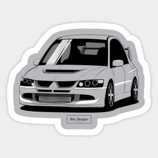 Mitsubishi Evo 8 Sticker